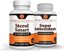 Niacin - Beta Sitosterol - Policosanol - Rostlinné steroly - Česnek - Cayenne dodatek Plus Super Antioxidant Dodatek - Goji Berry, Acai Berry, Mangosteen, Resveratrol, Pomegranate & Noni