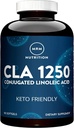 MRM Nutrition CLA 1250 CLA 124; Keto Friendly CLA 124; 80% CLA High potency CLA124; 1000mg CLA per Capsule CLA124; Zdravé tuky CLAS 124; gluten- Free CLAS 124; 30 Serings