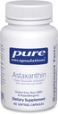 Čisté Enkapsulations Astaxanthin PHAR124; Antioxidant Supplement for Joints, Skin and Eye Health, and Free Radicals * PHARM124; 60 Softgel Kapsle