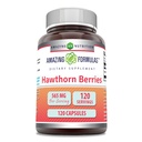Amazing Applicas Hawthorn Berries Dodatek 124; 565 Mg Per Serving Applications 124; 120 Kapsle 124; Non- GMO Applications 124; Gluten Free Application 124; Made in USA
