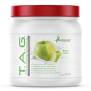 Metabolická výživa, TAG, Trans Alanyl glutamin, 100% L- glutamin Peptid Powder, Pre Intra Post Workout Dodatek, 400 Grams (40 Servings) (zelené jablko)