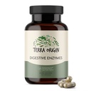 TERRA ORIGIN Digestivní enzymy s Probiotika & Prebiotika 124; 60 Kapsle 124; Podporuje Digestivní Gut zdraví 124; Non GMO, gluten zdarma, Vegan 124; pro ženy a muže