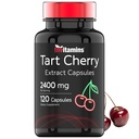 Tart Cherry Kapsle (2400 MG - 120 hrabě) 124; z Montmorency Cherry Extract 124; Poskytuje antioxidanty, antokyaniny, & Phytonutrients current 124; Tart Cherry for Sleep and More! 124; Non- GMO, Made in USA!
