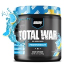 REDCON1 Celkem válka Pre cvičení - Beta Alanin + Citrulline Malate Keto Friendly Prework pro muže a ženy s 320mg kofeinu - rychle působící -Blue Lemonade (30 Služeb)