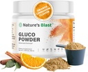 Gluco- prášek s bílým Mulberry Extract & Ceylon Cinnamon - Organic Metabolic Wellness Blend for Energy & Vitality, 1 lahvička