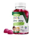 Viteey Zink pro děti žvejkačky, 25mg - Imunitní podpora - Výkonný přírodní antioxidant, Děti zink vitamin dodatek - Vegan, želatina zdarma, gluten zdarma - Chutné žvýkací Berry Flavor Gummy