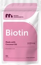 Micro Ingredients Biotin 10 000 mcg s hyaluronovou kyselinou 25 mg Per Serving CLAS124; Made with Coconut Oil CLAS124; 365 Softgels CLAS124; 1 per Day CLAS124; One Year Supply CLAS124; Non- GMO & Gluten Free
