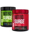 Jacked Factory Nitrofresh Pre- Cvičení v Blue Raspberry & Vodní meloun Nitrofresh Shred termogenní Pre- Cvičení pro muže a ženy