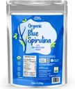 Organic Blue Spirulina Powder Superfood Supplement - 5LB Bulk - Odorless - Vegan, non GMO, gluten- Free, Dairy- Free, Brilantní modré potravinářské zbarvení - Čistá voda extrahované