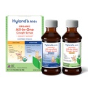 Hyland děti organické All- in- One Grape kašel Sirup Den & Night, Dvě 4 Ounce Lahve
