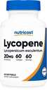 Nutricost Lycopen (20mg) 60 Softgels - Gluten Free, Non- GMO