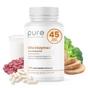 Čisté terapeutické Rx Elite Enzymy Extra Síla Stravovací Enzymy Dodatek pro ženy a muže, 90 Vegan Kapsle