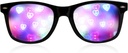 Ultimate Difraction Brýle - 3D Rainbow Heart Effect - Great Edm, Concert, a Rave Accesory