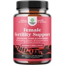 Doplněk plodnosti pro ženy s Prenatal Multivitamins - Žena Podpora plodnosti s Prenatal Cholin Inositol Folát Chasteberry a CoQ10 plodnost Směs pro ženy podporovat rychlejší početí