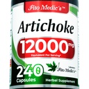 FITO MEDIC je laboratoř 124; Artyčok extrakt 124; Artyčok extrakt kapsle 124; 240 Kapsle 124; 12000 mg 124; alcachofa.