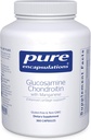 Čisté enkapsulace Glucosamine Chondroitin s Manganese CLAS124; dodatek pro společnou podporu, komfort, mobilitu, integritu a zdraví chrupavek a konektivitu * CLAS124; 360 Kapsle