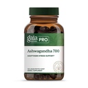 GAIA HERBS PRO Ashwagandha 700 - Zdravý doplněk imunitní podpory * - Single-Herb Formule s organickým Ashwagandha - Vegan, gluten- Free, Soy- Free - 120 Liquid Phyto- Caps (60 Servings)