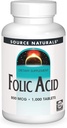 Zdroj Naturals Folic Acid 800 mcg Dietní dodatek - 1000 Tablety