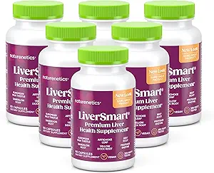 Smart - Vyčištění a opravy jater Formule s evropským mléko Thistle, Silymarin, Artichod, Pampeliška, Žlutý kořen dok, Beet Root - dodatek k pomoci, obnova a podpora zdraví jater (6)