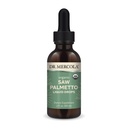 Dr. Mercola Saw Palmetto kapalné kapky, 2 Fl. Oz. (60 ml), 30 Služební, Dietní dodatek, Podporuje normální detoxikační procesy, Non- GMO, Certified USDA Organic