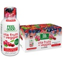 FeelGood Superfoods Vita Ovoce a Veggies Imunitní podpora Shot doplňky, Ovoce Punch Flavor, Balení 10 panáky imunity, imunitní systém Booster nápoj vyrobený s 25 Organic Ovoce & Zelenina