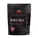 GNC AMP Wheybolic Klinicky osvědčený proteinový prášek, 40 g syrovátkového proteinu, BCAA, Leucin, Zvyšuje svalovou sílu, budování svalů, třetí strana testována, gluten zdarma, Jahody a krém, 10 Služeb