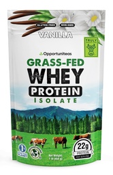 Oportuniteas Grass Fed Vanilla Whey Protein Isolate Powder - 22g Protein Powder Without umělé sladkosti, Hormone- Free Cows, Non GMO - 1lb