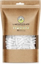 DSO L Methylfolát 12.5mg (5 MTHF dodatek) - 90 Vegan Kapsle (12, 5 mg) - Active L Methyl Folate Supplementary for Homocysteine Control - Vitamin kyseliny listové - Eco- Friendly Balení