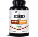 Healthfare Licorice Root Extract 900mg 600mg 124; 200 Vegan Kapsle DGL dodatek 124; Extra síla Bylinné Formule 124; Non- GMO, gluten- Free 6124; Made in USA