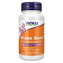 Nyní doplňky, Grape Seed 100 mg - Standardizovaný extrakt, vysoce koncentrovaný extrakt s minimem 90% polyfenolů, s vitaminem C, 100 Veg Kapsle
