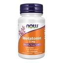 Nyní doplňky, Melatonin 3 mg, Free Radical Scavenger *, Zdravý spánkový cyklus *, 90 Žvýkací lengy