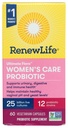 Reew Life Ženské Probiotické kapsle, Podporuje pH Balance pro ženy, Vaginální, Močové, Digestivní a imunitní zdraví, L. Rhamnosus GG, Dairy, Soy a gluten- Free, 25 Milionů CFU - 60 Ct