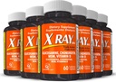X Ray Dol Triple Action Společná podpora Dodatek s Glucosamine 1500mg, Chondroitin 800mg, MSM 750mg a 5X Vitamin D pro zdravé klouby, kosti a chrupavky - 60 Počet na láhev - 6 Pack