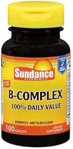 Sundance Vitamíny B-Complex 100% denní hodnota, 100 Počet každý (2)
