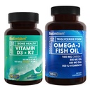 BioEmlem Vitamin D3 K2 Omega-3 Fish Oil 2000mg