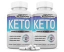 (2 Pack) Ketogenix Keto pilulky 1275MG Nová a vylepšená formule obsahuje jablečný ocet extra panenský olivový olej Powder Green Tea Leaf 120 Kapsle