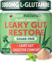 Yuve Gut Zdravotní obnova, Vegan & Non- GMO Leaky Gut opravy doplňky, pomáhá k úlevě Bloating, Heartburn, Zácpa, plyn & SIBO, s L-glutamin, Lékořice, & Aloe, farmaceutické třídy, 30 Služebníci
