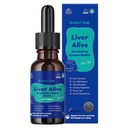 Jaterní metabolismus Systém zdraví pro psy a kočky - funkce, tuk, detox, chronická hepatitis se SILIPHOS ®, TUDCA, stejný Vegan Bacon Flavor (60 ml)
