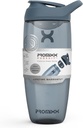 Promixx Pursuit protein Shaker Bottle (32 oz) - Silent No-Ball Mixer, Leak-Proof Lid, BPA / BPS & Phtalate-Free ECOZEN - Easy- Clean Shaker Cup for Protein Shakes, Pre & Post- Workout Smoothies