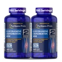 Puritan 's Pride Glucosamine Chondroitin MSM Dietní dodatek pro společné zdraví, 360 potažených kapslí