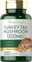 Carlyle Turkey Tail Houba Kapsle 124; 1200mg Dublin 124; 200 Count Dutch 124; Non- GMO & Gluten Free Extract