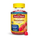Nature Made Melatonin 5mg Dospělý Melatonin Gummies, 100% droga zdarma spánková pomoc, 70 Gummies, Extra síla Nature Made Melatonin