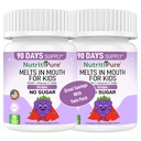 Kids Chewable Iron Supplement, Ferronyl ® Carbonyl Iron 9 mg, Vitamin C 30 mg, Grape Flavor, 90 tablet (2 láhve)