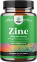 Zinek 50mg Imunitní Supplement - Zinek Komplex Dodatek pro imunitní systém a pro vylepšení vlasové kůže a nehtů Vitamíny - Snadno polykat potentní denní tablety pro dospělé