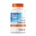 Lékaři Nejlepší 5-HTP Vylepšený s vitamíny B6 & C, Podporuje duševní a emocionální Well- Bytí, Non- GMO, gluten Free, Soy Free, Vegan 120 Veggie Caps