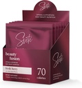 Hydrolyzovaný kolagen Prášek pro ženy Multi Beauty Superfood s Hyaluronic acid, Biotin, Vitamin C, Zink, Probiotika, CoQ10 cd 124; Keto protein cd 124; Berry Flavor (7 Single Serve Packets) by Svete