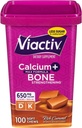 Viactiv Max Formule vápník + vitamín D3 dodatek pro zdraví kostí, bohatý karamel, 100 měkkých žvýkaček - 6 Pack
