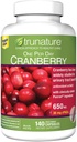 brusinková Cranberry 650 mg, 140 Vegetariánských tobolek (2 balení)