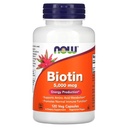 Nyní potraviny Biotin 5 MG Vegetariánské kapsle, 120 Počet