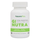 NaturesPlus GI Natural Total Digestive Wellness - 90 Bi- Layered Tablety - s L-glutamin, Probiotika, Prebiotika & Enzymy - Gluten Free - 30 Služeb